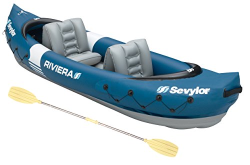 Se muestra una imagen de Kayak inflable